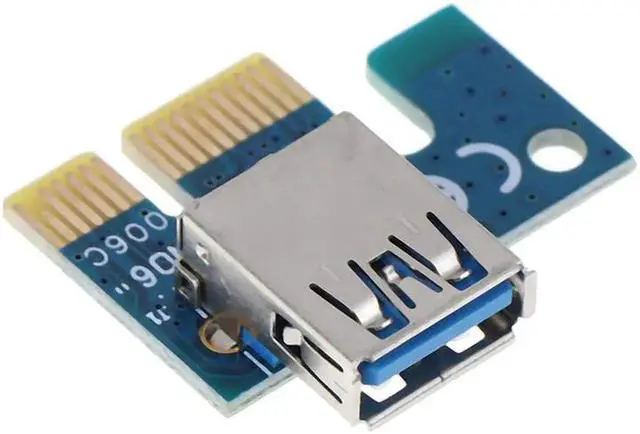 Alt view image 4 of 6 - USB 3.0 PCI-E 1X to 16X Graphics Extension Cable Mining PCI-E Extended Line Card Adapter for PC Computer Extension Cable Supply