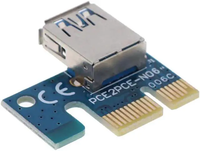 Alt view image 2 of 6 - USB 3.0 PCI-E 1X to 16X Graphics Extension Cable Mining PCI-E Extended Line Card Adapter for PC Computer Extension Cable Supply