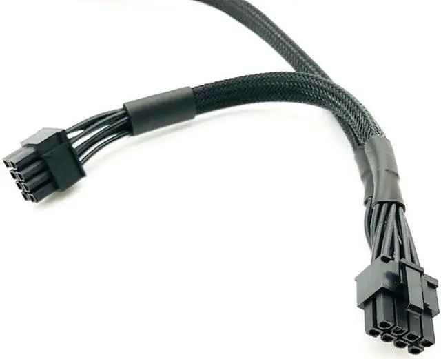 Alt view image 6 of 6 - 18AWG Wire CPU 8Pin Male to Dual 8Pin (6 2) Male PCI-E Video Graphics Card Modular Power Cable GPU Power Extension Cable