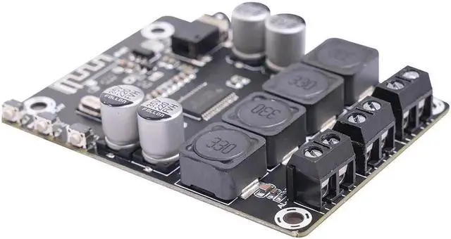 Main image of 2x45W Power Amplifier Board Bluetooth-compatible 12V 24V Audio Power Amplifier Board Digital Power Amplifier Integrated Circuits