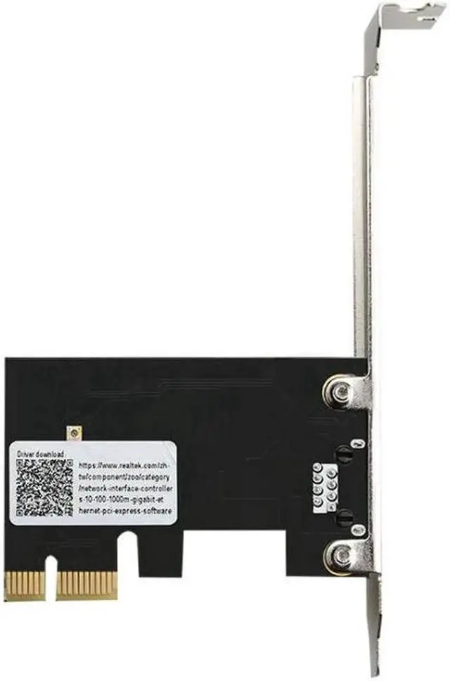 Alt view image 6 of 6 - 100M PCIE Network Card Realtek RTL8106 PCI Express Ethernet Adapter RJ45 NIC for PC Laptop