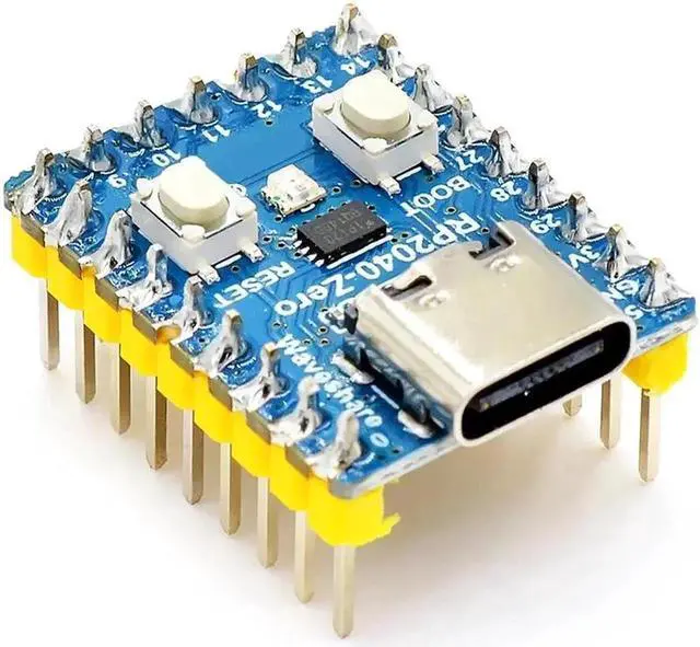 Main image of Development Board Module RP2040-Zero 133MHz Operating Frequency RP2040 Mini Development Board 29 GPIO Pins(With Pin)