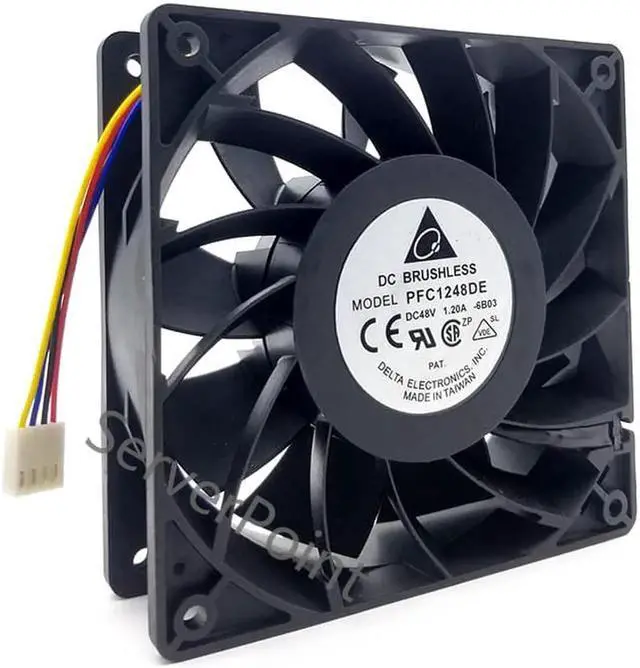 Main image of 48V 1.20A PFC1248DE 4Line cooling fan 12CM 120*120*38mm