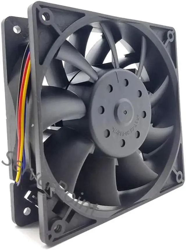 Alt view image 2 of 2 - 48V 1.20A PFC1248DE 4Line cooling fan 12CM 120*120*38mm