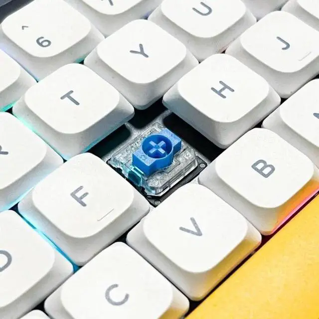 Alt view image 5 of 6 - Low Profile 2.0 Switch 3Pin Blue Red Brown RGB Customized DIY Hot Swap Mechanical Keyboard Switches for GATERON2.0 KS-33(R)