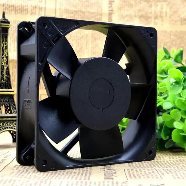 Alt view image 2 of 2 - 4715MS-12W-B50115V 12cm aluminum box fan