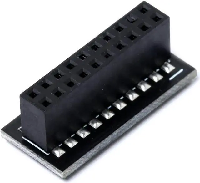 Alt view image 3 of 5 - NUHFUFA TPM2.0 Security Module 20-Pin-LPC(20-1) Pin Support DDR4 RAM Remote Card Compatible for A S U S, Updated Win11 System MR 2.0 Trusted Platform Protection Module
