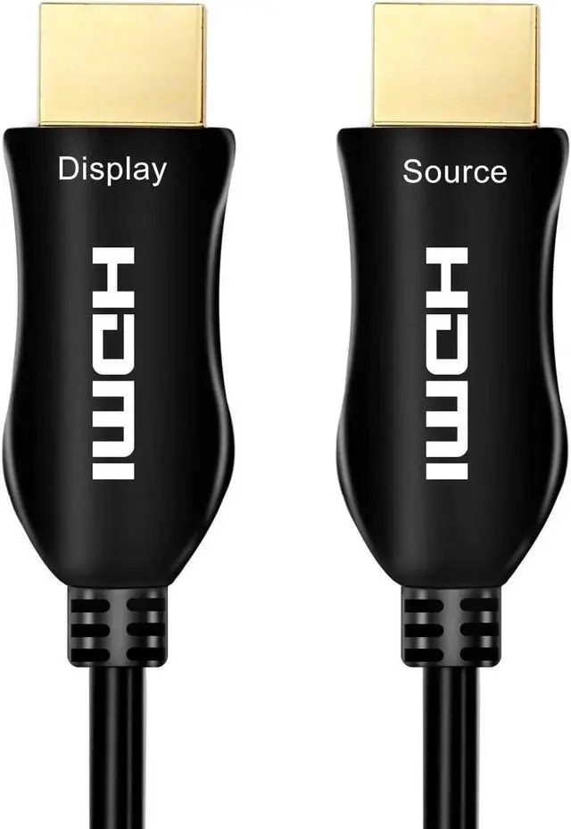 Main image of 4K Fiber Optic HDMI Cable 200 Feet 62 Metre Work on Full 4K 60Hz HDR HDCP 2.2 1440p 144Hz 18Gbps High Speed Ultra HD Directional Active Cord Compatible for -TV Ps4 Xbox