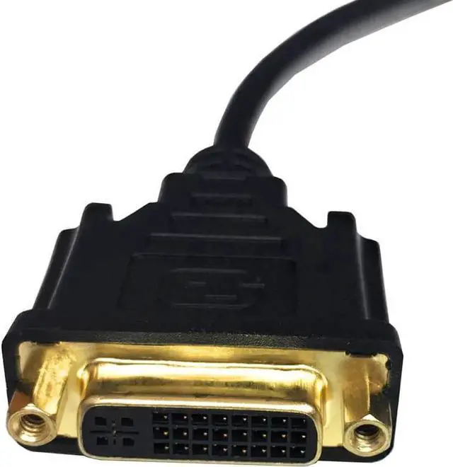 Alt view image 2 of 5 - HDMI to DVI Cable Bi-Directional HDMI Male to DVI-D(24+1) Female Adapter 4k DVI to HDMI Conveter (1 Pack DVI-D)