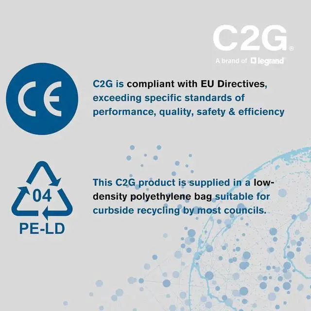 Alt view image 4 of 7 - Legrand - DVI to HDMI Cable DVI-D Male to HDMI Male Black HDMI Adapter Cable 1 Meter (3.28 Feet) Bi-Directional Adapter Cable 1 Count 42514