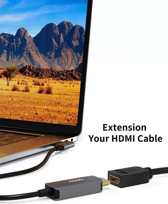 Alt view image 5 of 7 - Short Bi-Directional HDMI Female to DVI-D(24+1) Male Adapter 0.5ft 1080P DVI-D to HDMI Converter Cable for HDTV Projector Gaming and More