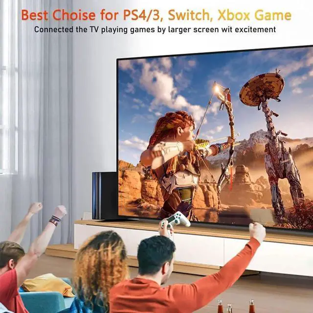 Alt view image 5 of 7 - 6FT HDMI Cable (18 Gbps 4K/60Hz) HDMI to HDMI Cord for PS5 PS4 PS3 UHD TV Blu-ray Xbox One Laptop PC & More