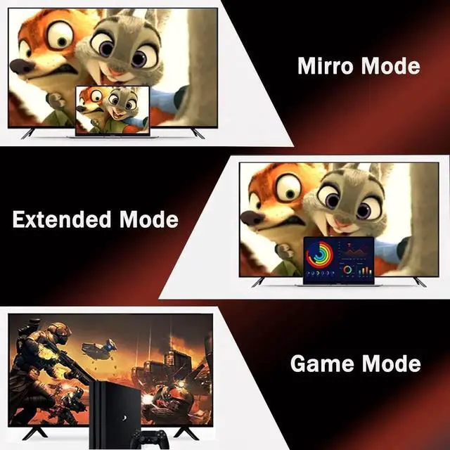 Alt view image 6 of 7 - 6FT HDMI Cable (18 Gbps 4K/60Hz) HDMI to HDMI Cord for PS5 PS4 PS3 UHD TV Blu-ray Xbox One Laptop PC & More