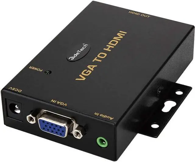 Main image of 1080P VGA to HDMI Converter with 3.5mm Audio Port for PC Laptop Display Computer Mac Projector