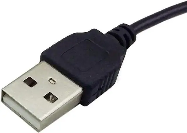 Alt view image 5 of 7 - USB 2.0 Type A Male to 5.5 x 2.5mm DC 5V Power Plug Barrel Connector Charge Cable 80cm