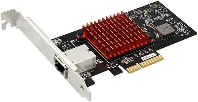 Main image of PCIe 3.0 x4 Dual-Port RJ45 Ethernet Network Card 10G server Lan Adapter X550 chipset pci-e 4x 10/100/1000/10G/Mbps