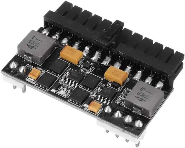 Alt view image 3 of 7 - Misaso 150W 24Pin 12V DC Input 150P Output Realan Mini ITX Pico PSU DC ATX PC Switch DC-DC ATX Power Supply for Computer