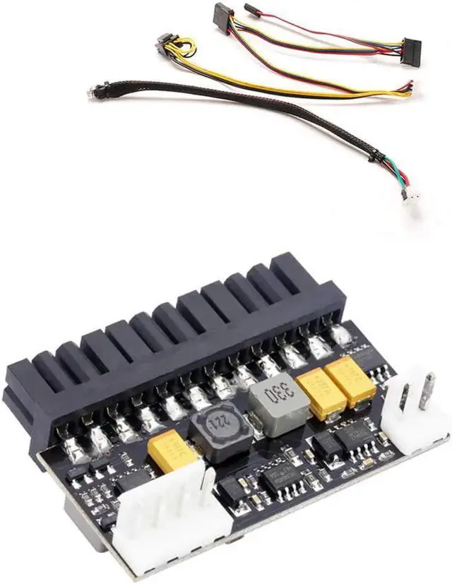 Alt view image 2 of 7 - Misaso 150W 24Pin 12V DC Input 150P Output Realan Mini ITX Pico PSU DC ATX PC Switch DC-DC ATX Power Supply for Computer
