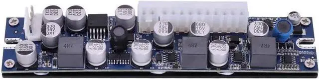 Alt view image 4 of 7 - Aatraay Power SFX Power Supply 16×9×4 Ld - 200W 19V Dc Input Pin Power Module Dc - ATX Power Supply Dc 24Pin ATX to 12V Aux for Computer