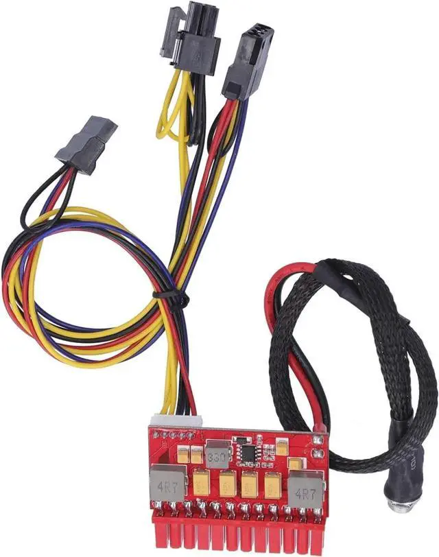 Alt view image 4 of 7 - [Upgraded] ITX Power Supply Board - 12V/160W DC-ATX Adapter for HTPC Efficient Desktop Computer Power Adapter