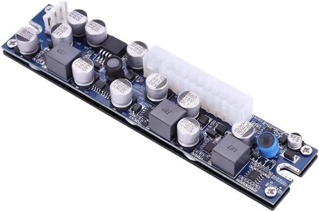 Main image of Mini LD-200W 19V DC Input Pin Power Module DC-ATX Power Supply DC 24pin ATX to 12V AUX for Computer.