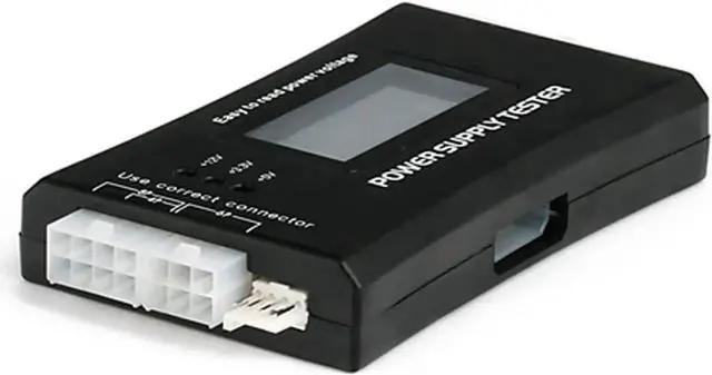 Alt view image 7 of 7 - Bestyu Digital LCD Display PC Computer Power Supply Tester 20/24 Pin 4 PSU ATX BTX ITX SATA HDD Testers