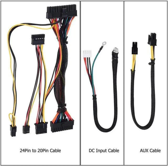 Alt view image 2 of 7 - Wendry Professional PC Power Supply Module, PC PSU DC 12V Input 300W Computer Power Supply Module with 24Pin Connect/AUX/SATA Cable Suitable for Mini-ITX and 1U Case