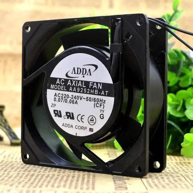 Alt view image 3 of 5 - ADDA AA9252HB-AT 9225 220V 9CM 0.07A Cabinet Power Supply Cooling Fan