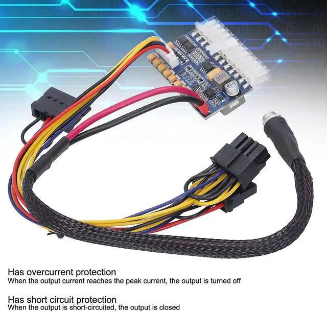 Alt view image 6 of 7 - LD A250WL Power Supply Adapter Board for Desktop Computer Transfer Module with High Performance, Heat Resistance, and Reliability, for Small ATX Boards, Saving Space in The Case