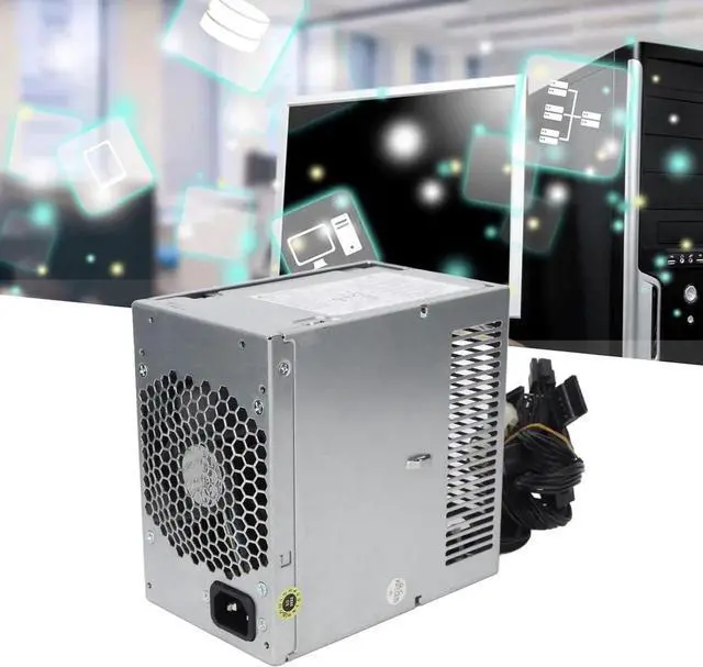 Alt view image 2 of 7 - 12V V2.0 Power Supply for Coolmax 400 400W ATX, Not Compatible with PCI E, Compatible with HP Z210 Graphics Workstation