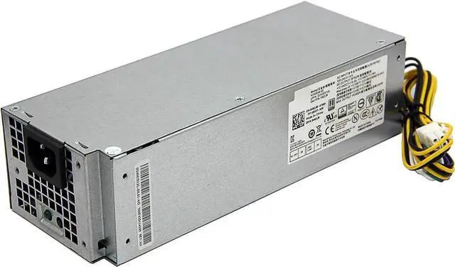 Alt view image 2 of 7 - New 240W Power Supply for Dell Optiplex 3040 3046 3250 3650 3656 5040 7040 (SFF) B240NM-00 D240EPN-00 AC240EM-00 L240EPM-00 L240AM-00 H240EM-00 P/N: THRJK 4GTN5 4R1KT D7GX8 HGRMH