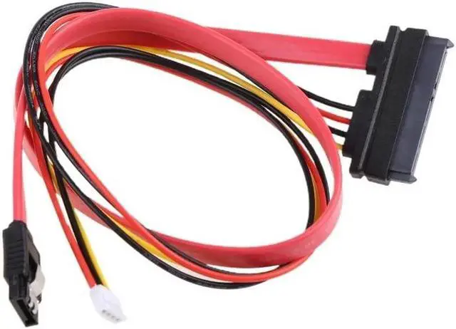 Main image of 42cm / 16.54inch 22-pin 15 + 7 Pin Extension Cable for Data and Power