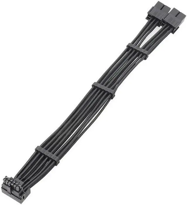 Main image of Sturdy 2x 8Pin Female to PCIE 5.0 12+4 16Pin Video Card Cable for RTX4000 RTX40(2X8PIN for PLA)