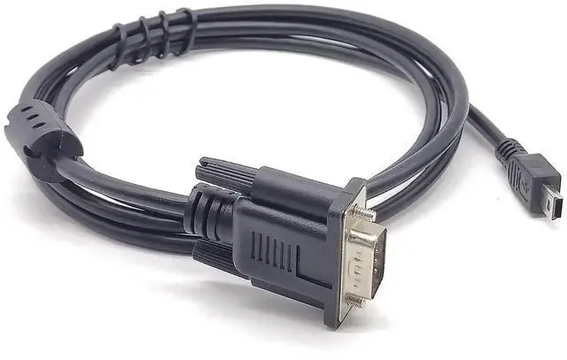 Alt view image 3 of 5 - Elecbee Mini USB to RS232 Serial Adapter RS232 DB9 Male Converter Cable 1M