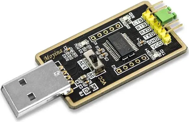Main image of USB to TTL Adapter USB to Serial Converter for Development Projects - Featuring Genuine FTDI USB UART IC FT232RL