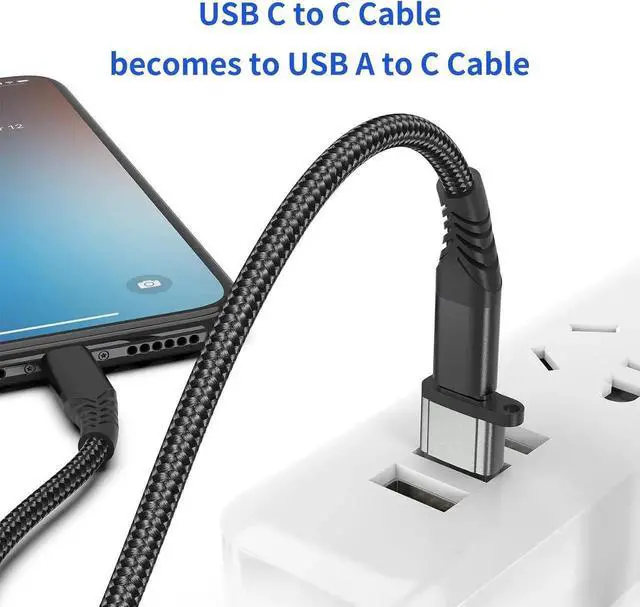 Alt view image 4 of 5 - USB-A to USB-C Adapter 3-Pack Gold-Plated USB Type C to USB A Converter Compatible with Apple iPhone 15 Pro/Max iPad CarPlay USB C to A Adaptor for Car