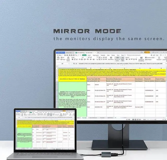 Alt view image 2 of 7 - USB to VGA Adapter for Monitor VGA to USB 3.0/2.0 Converter 1080P Multi-Display Video Cable for Laptop Desktop PC to Monitors Projector TV. (Not Support Chromebook)