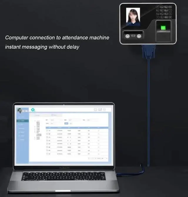 Alt view image 7 of 7 - USB to RS232 Serial Adapter USB Mini 5 Pin Male to DB9 9 Pin Female Serial Converter Cable 1.8M/6Feet (Mini USB to RS232 Serial)
