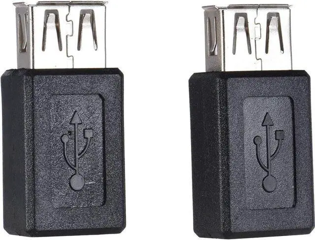 Alt view image 3 of 7 - 3-Pack USB 2.0 A Female to Micro USB Female Adapter Converter Connector Support Data Sync & Charging