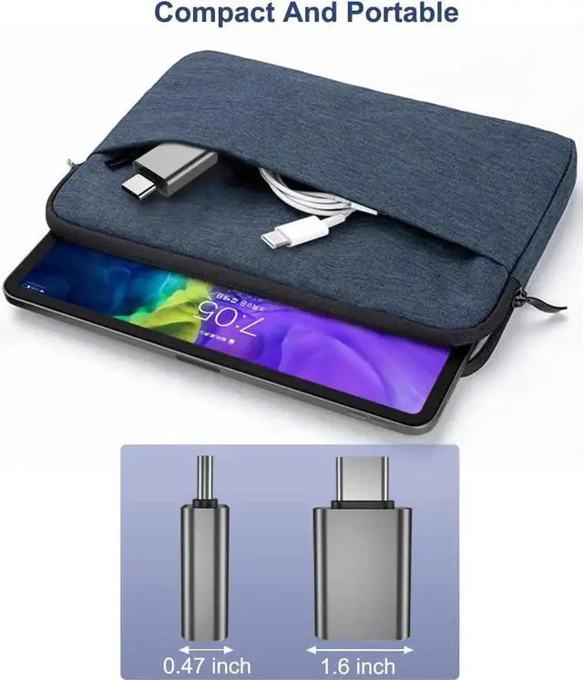 Main image of USB C to USB Adapter 3 Pack USBC Male to A Female 3.0 OTG MacBook Pro/Air USB Adapter Type C Thunderbolt 4 Converter for Apple iPhone 16 15 Mac iPad Surface Galaxy S25 S24