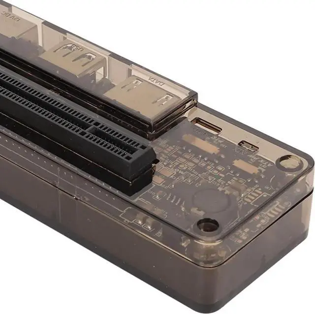 Alt view image 6 of 7 - Laptop External Independent Video Card Dock, EXP GDC External Discrete Graphics Dock Support 6Pin Interface, for Mini PCI E