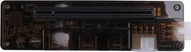 Alt view image 2 of 7 - External Laptop Graphics Card Dock Laptop Docking Station Video Card Set Kit Express Card Cable