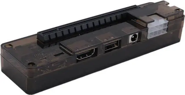 Alt view image 3 of 7 - External Laptop Graphics Card Dock Laptop Docking Station Video Card Set Kit Express Card Cable