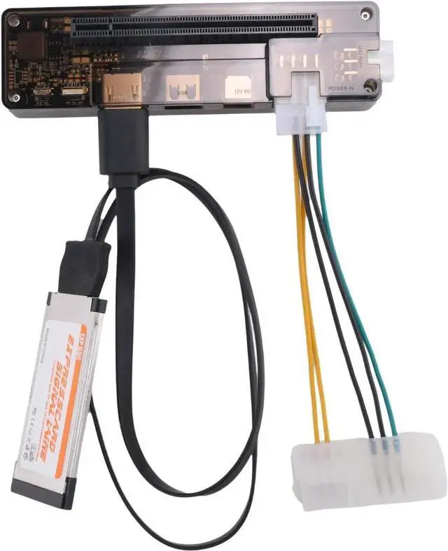 Main image of External Laptop Graphics Card Dock Laptop Docking Station Video Card Set Kit Express Card Cable