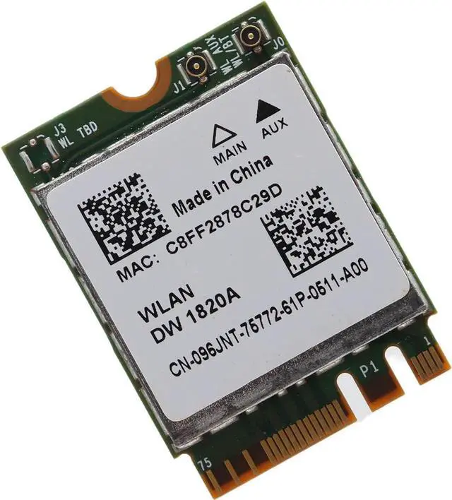 Alt view image 3 of 6 - BCM94352Z Dual Band NGFF M.2 Wireless Network Card,4.0, 802.11ac WiFi Adapter (Cable+Antenna+Baffle)