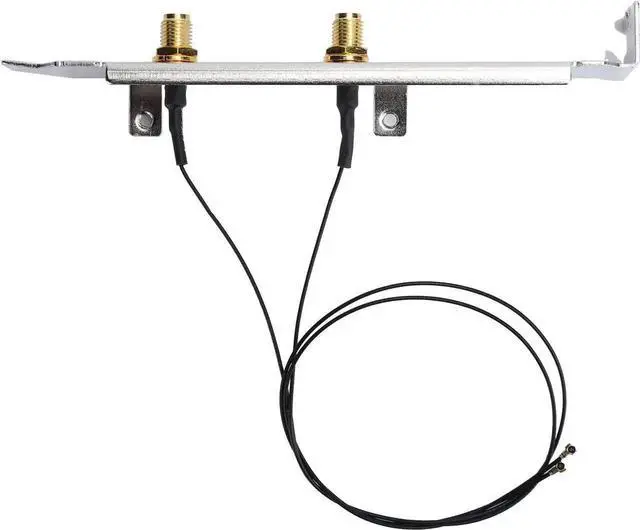 Alt view image 3 of 7 - Wireless Network Card BCM94352Z Wireless Dual Band WiFi Card NGFF M.2 Bluetooth4.0 802.11ac WLAN Adapter with Antenna (Cable+Antenna+Baffle)