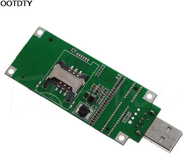 Alt view image 3 of 5 - PCI-e Wireless WWAN to USB Adapter card With SIM Card Slot Module testing - L059 New hot