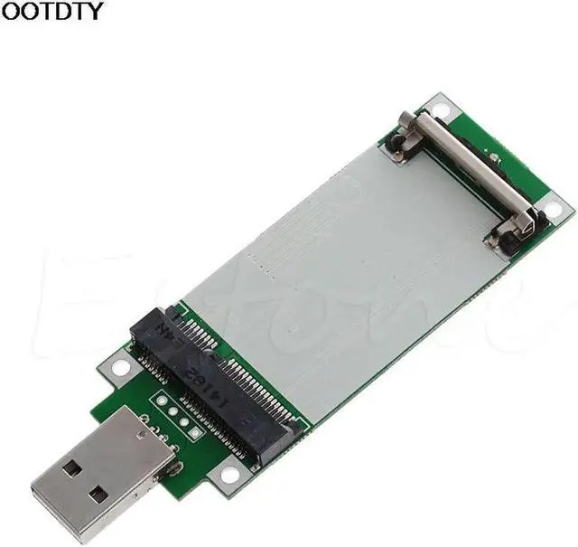Alt view image 2 of 5 - PCI-e Wireless WWAN to USB Adapter card With SIM Card Slot Module testing - L059 New hot