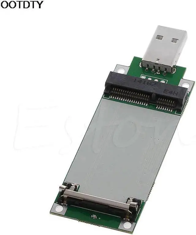 Alt view image 4 of 5 - PCI-e Wireless WWAN to USB Adapter card With SIM Card Slot Module testing - L059 New hot