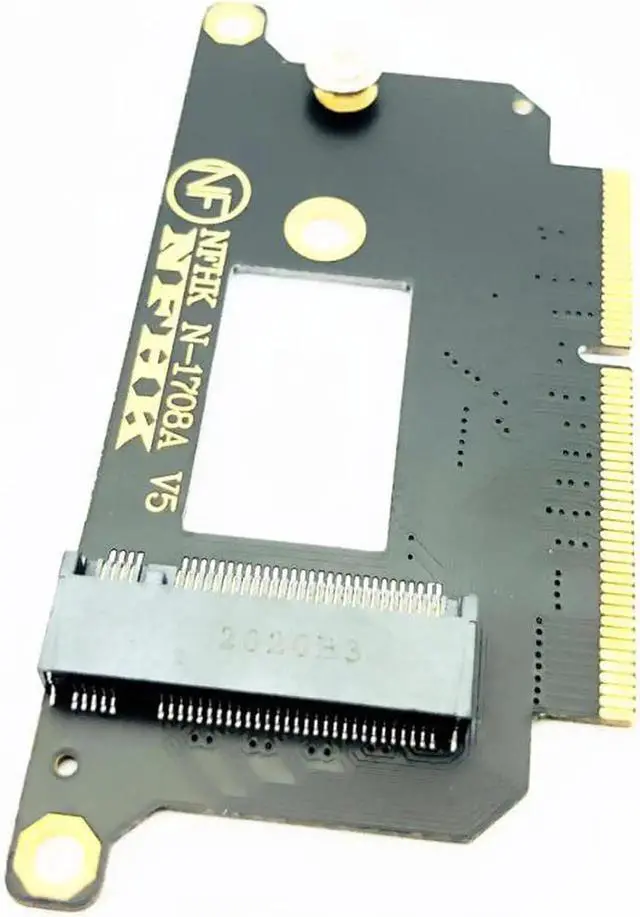 Alt view image 5 of 5 - NVME Adapter for Macbook NVMe PCI Express PCIE to M.2 SSD Adapter Card N-1708A for Macbook Pro Retina 13" 2016 2017